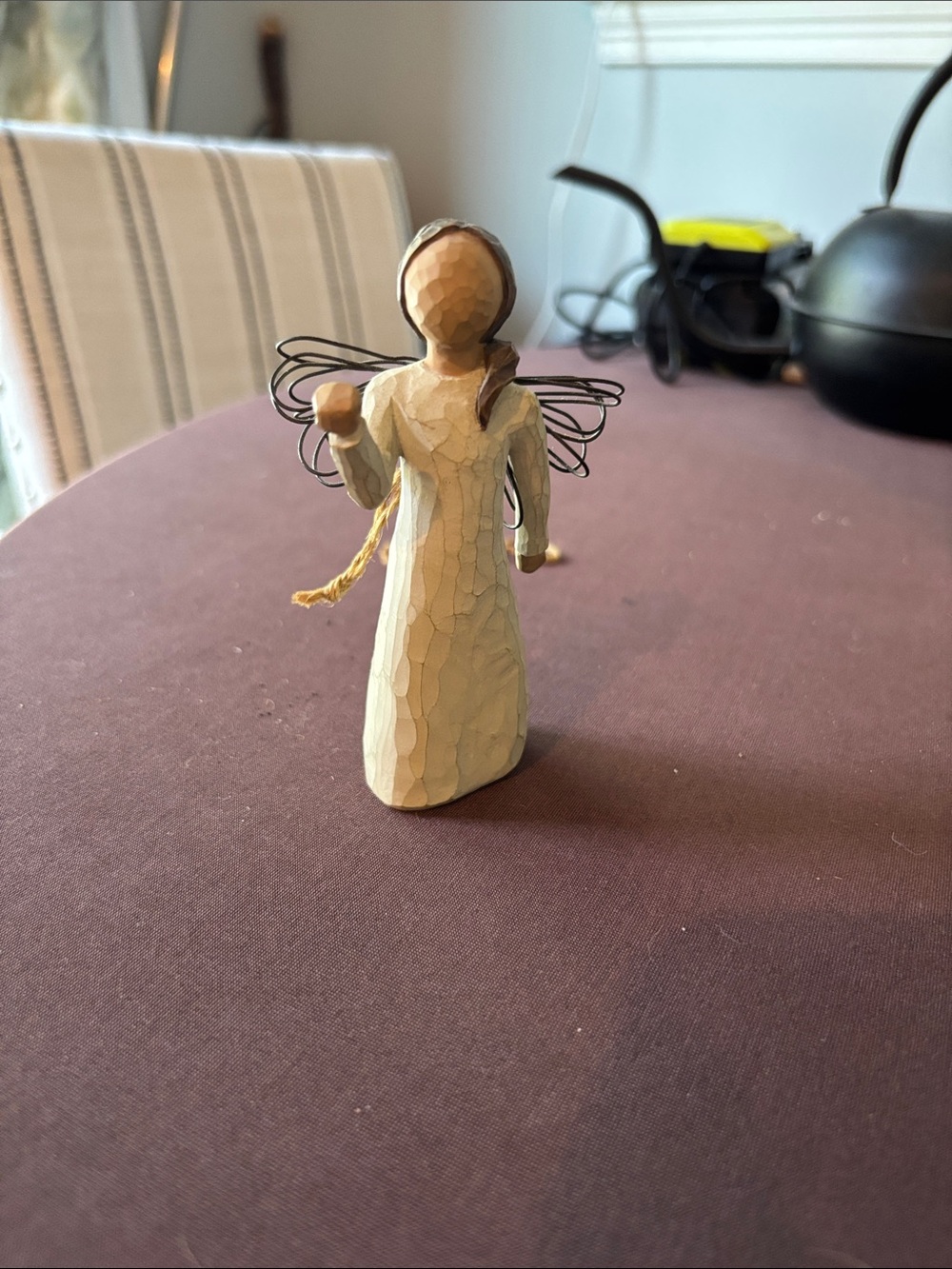 Willow Tree Angel of Hope Cream Angel Ornament